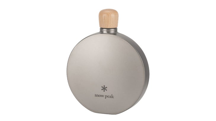 Snow Peak Round Titanium Flask