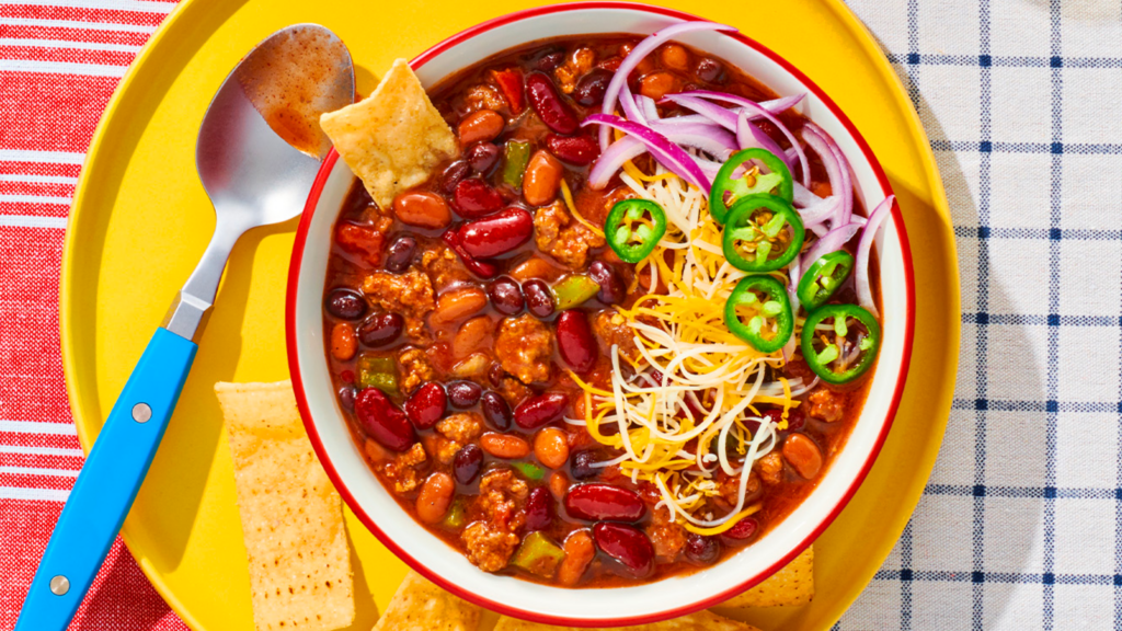 three bean chili 