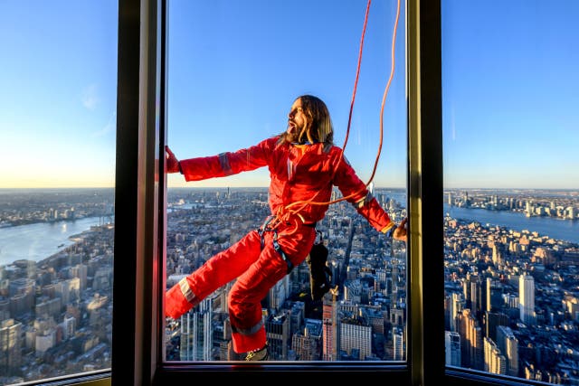 Jared Leto Climbs the Empire State Building. The Climbing Community Yawns.