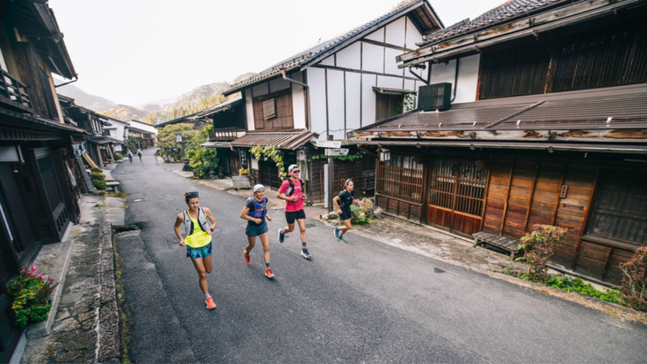 Trail running in Japan