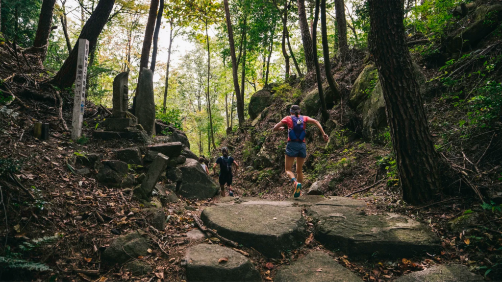 Trail running in Japan
