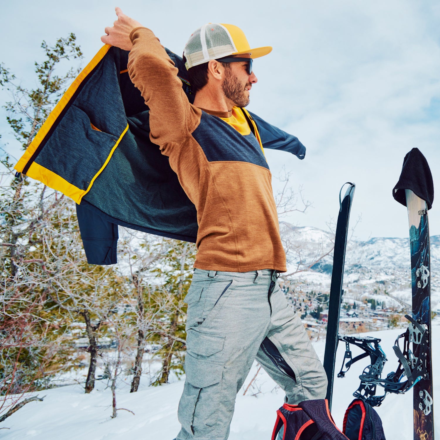 Winter Pant Layering for Hikers Who Sweat 