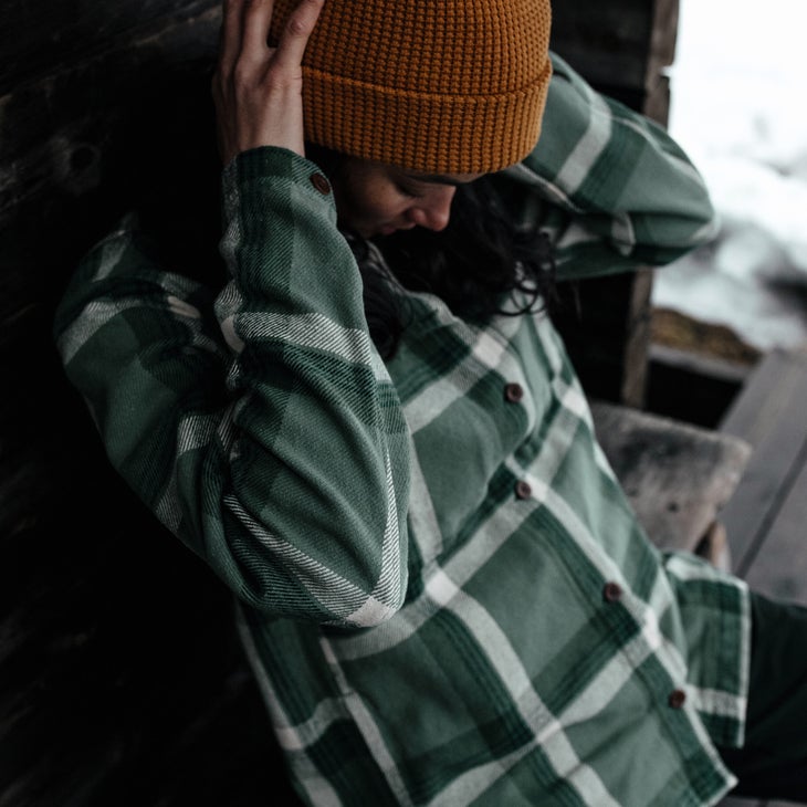 贵箩盲濒濒谤盲惫别苍 Singi Flannel Overshirt