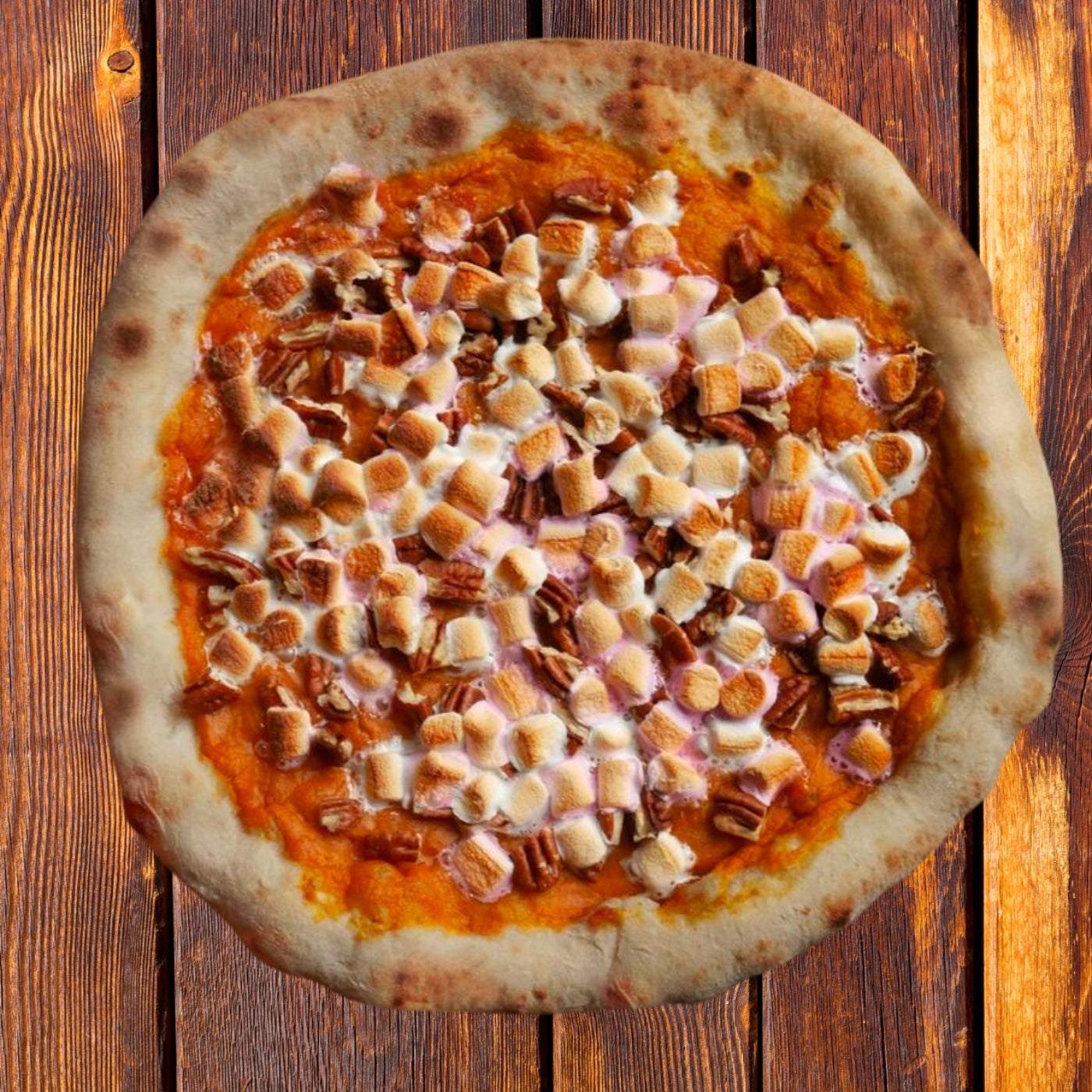 Sweet potato pizza pie