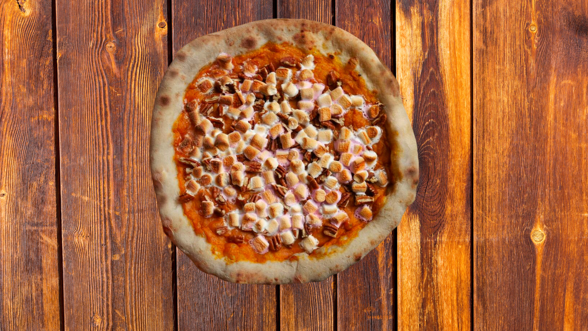 This Sweet Potato Pizza Pie Is the Most Ingenious Fall Camping Dessert