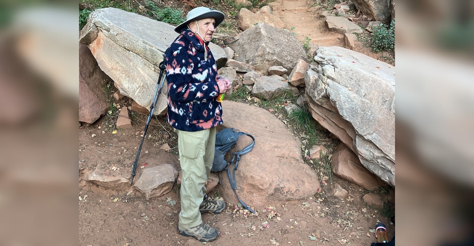 Alfredo Aliaga was the oldest person to hike the grand canyon rim-to-rim