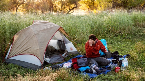 Camping at the Kesterson Unit of the San Luis National Wildlife Refuge