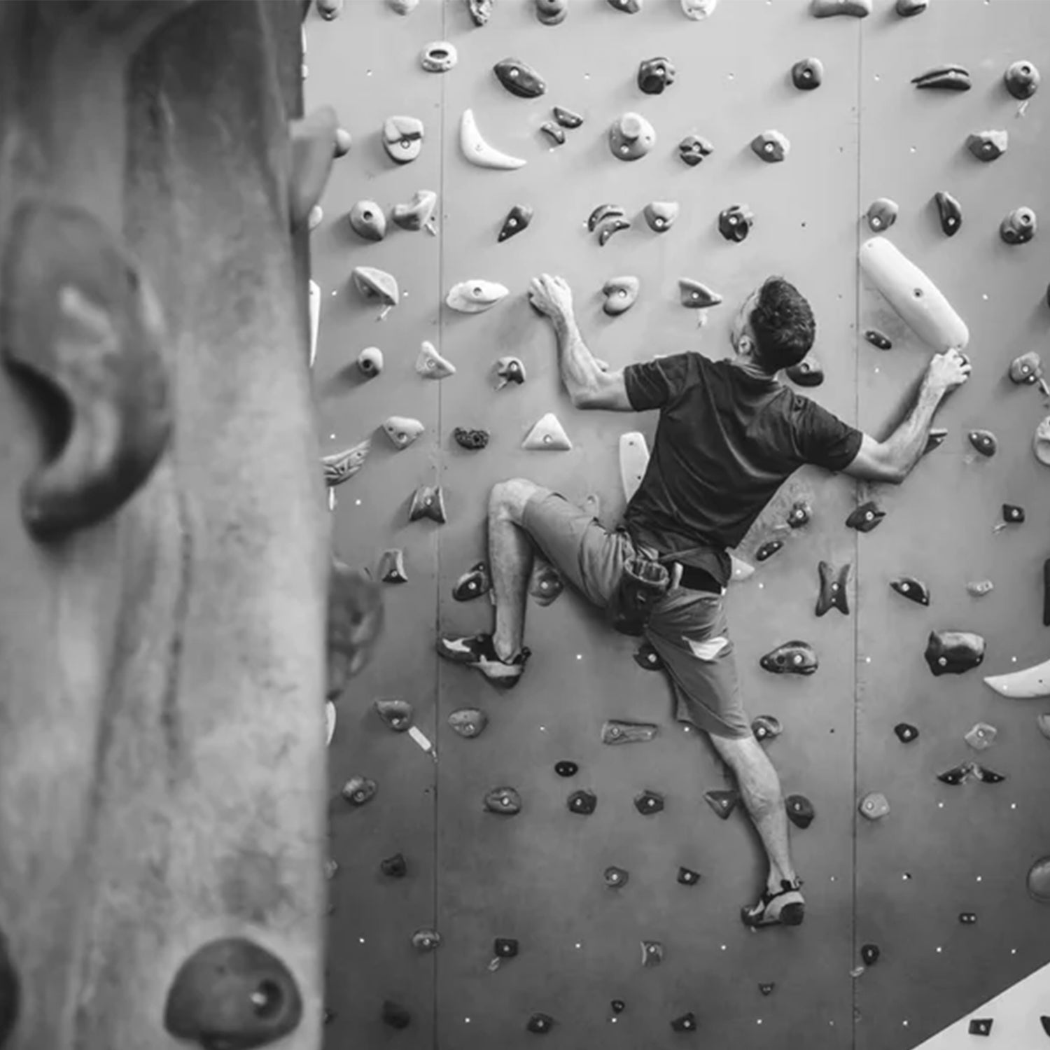 Touchstone climbing gym employees walk out after active shooter threat.