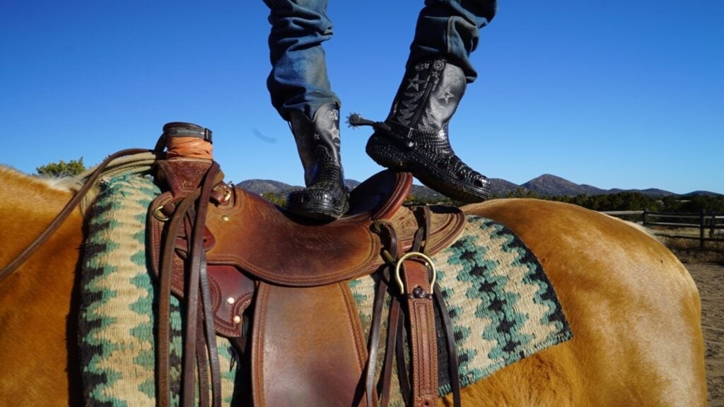 We Asked a Real Horseman to Ranch Test the Crocs Cowboy Boots