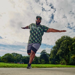 Evans in Prospect Park, Brooklyn