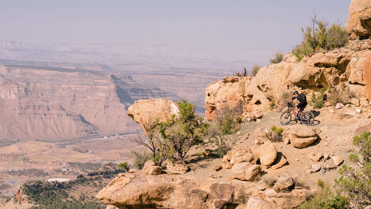 The Palisade Plunge Mountain Bike Trail