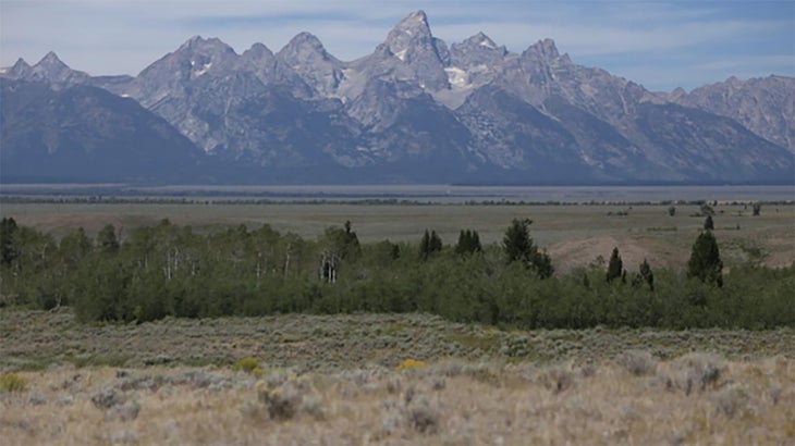 A view from the Kelly Parcel in Wyoming. 