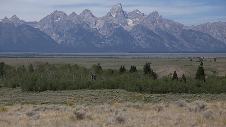 A view from the Kelly Parcel in Wyoming.