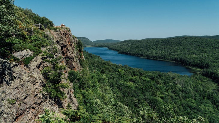 Lake of the Clouds, the Porcupine Mountains