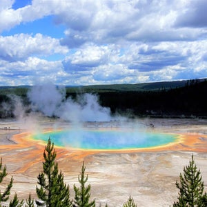 Grand Prismatic Spring in Yellowstone National Park