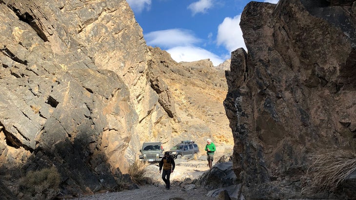 steel pass road death valley national park