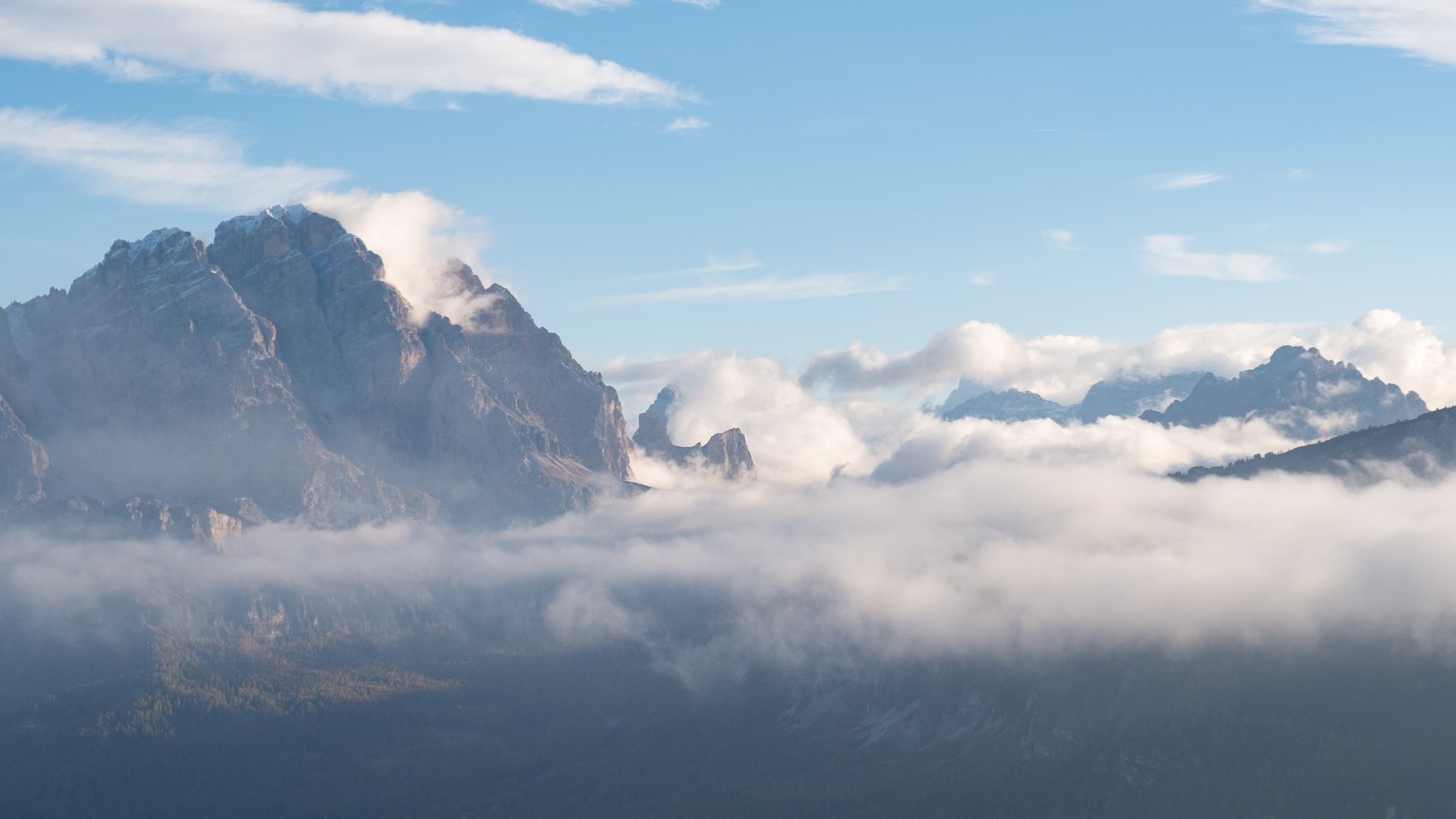 Croda da Lago Trail, Dolomites, Italy