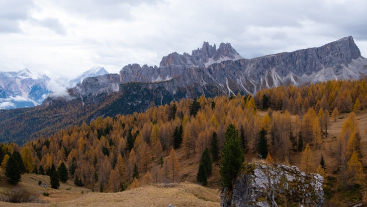 Cinque Torri hike, Dolomites, Italy