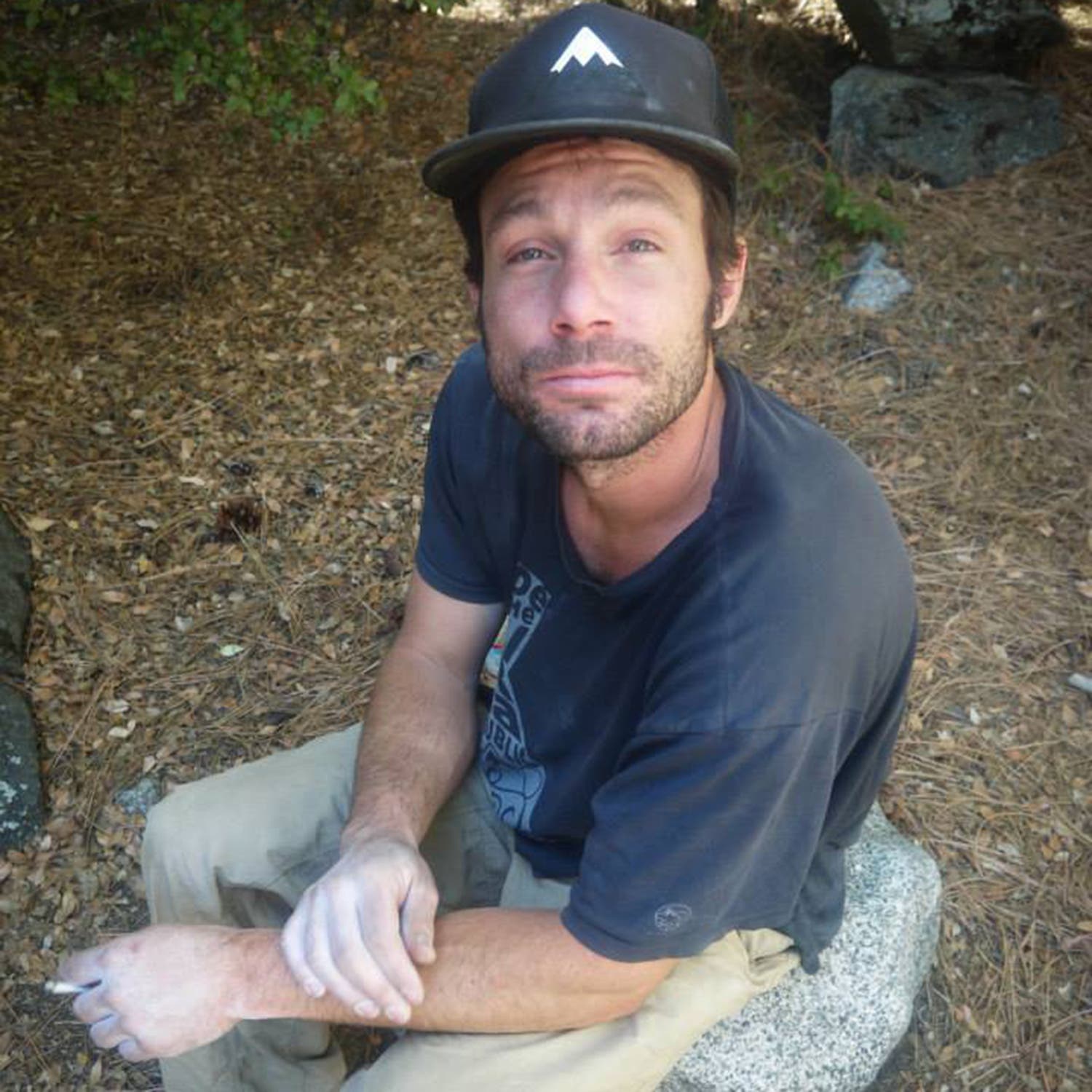 Hanging out at Camp Four between sessions