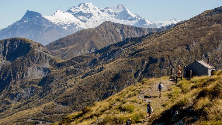 Hiking Southern Alps New Zealand