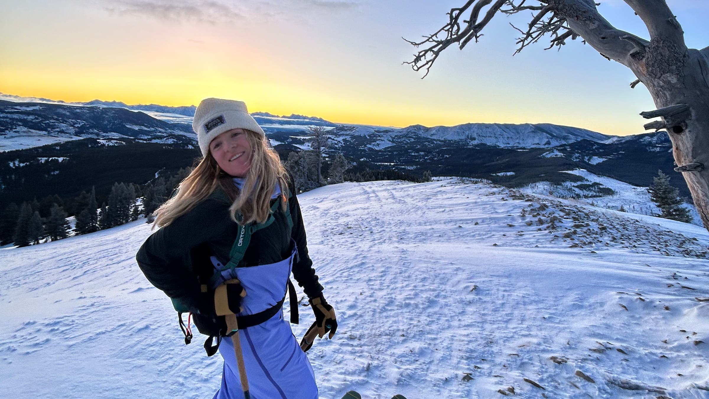 An early-morning tour up Goose Creek outside Bozeman
