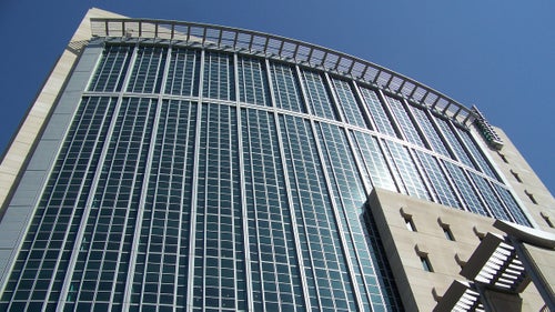 The federal courthouse in Sacramento, site of Barrett’s trial