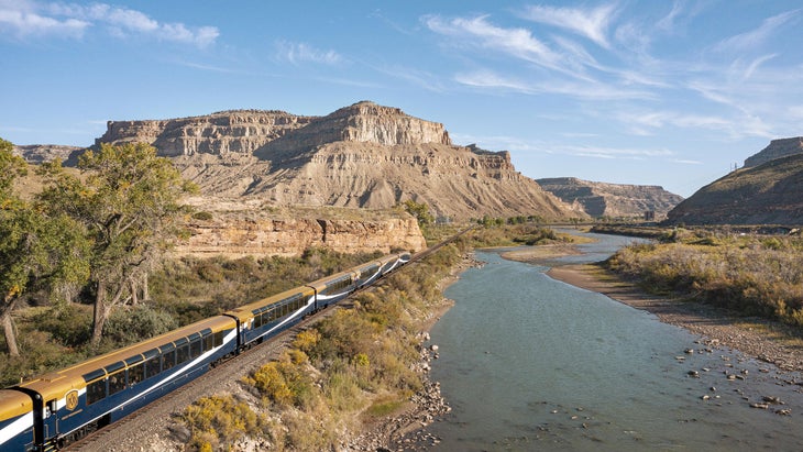 De Beque Canyon on the Rockies to Red Rocks route