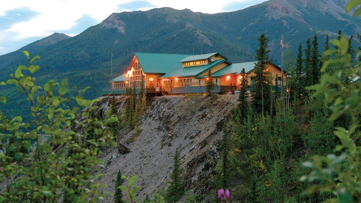 Grande Denali Lodge, a way station for the Denali Star, Alaska