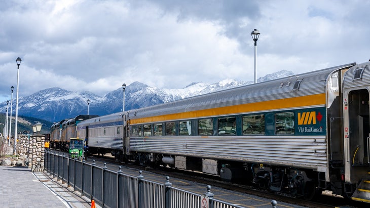 train station, Jasper, Alberta