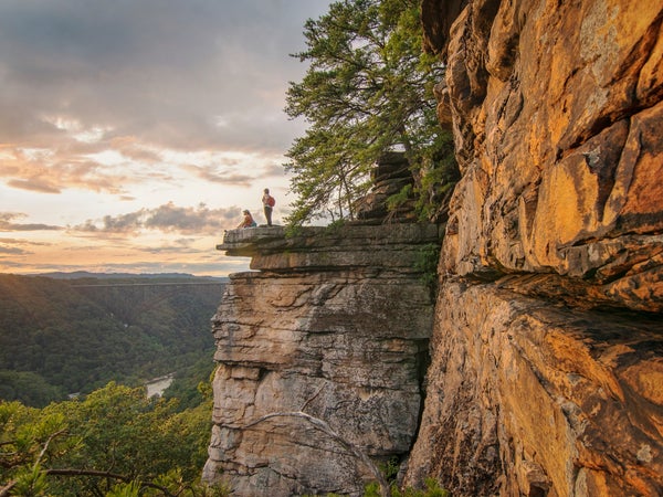 New River Gorge National Park Endless Wall Overlook West Virginia