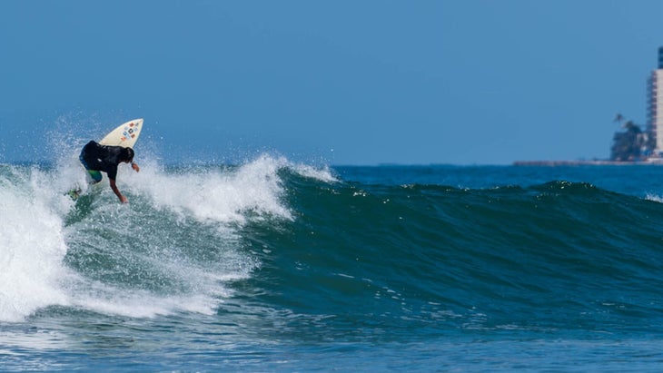 Surfer in Mazatlan