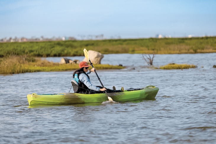 Kayaking in Texas