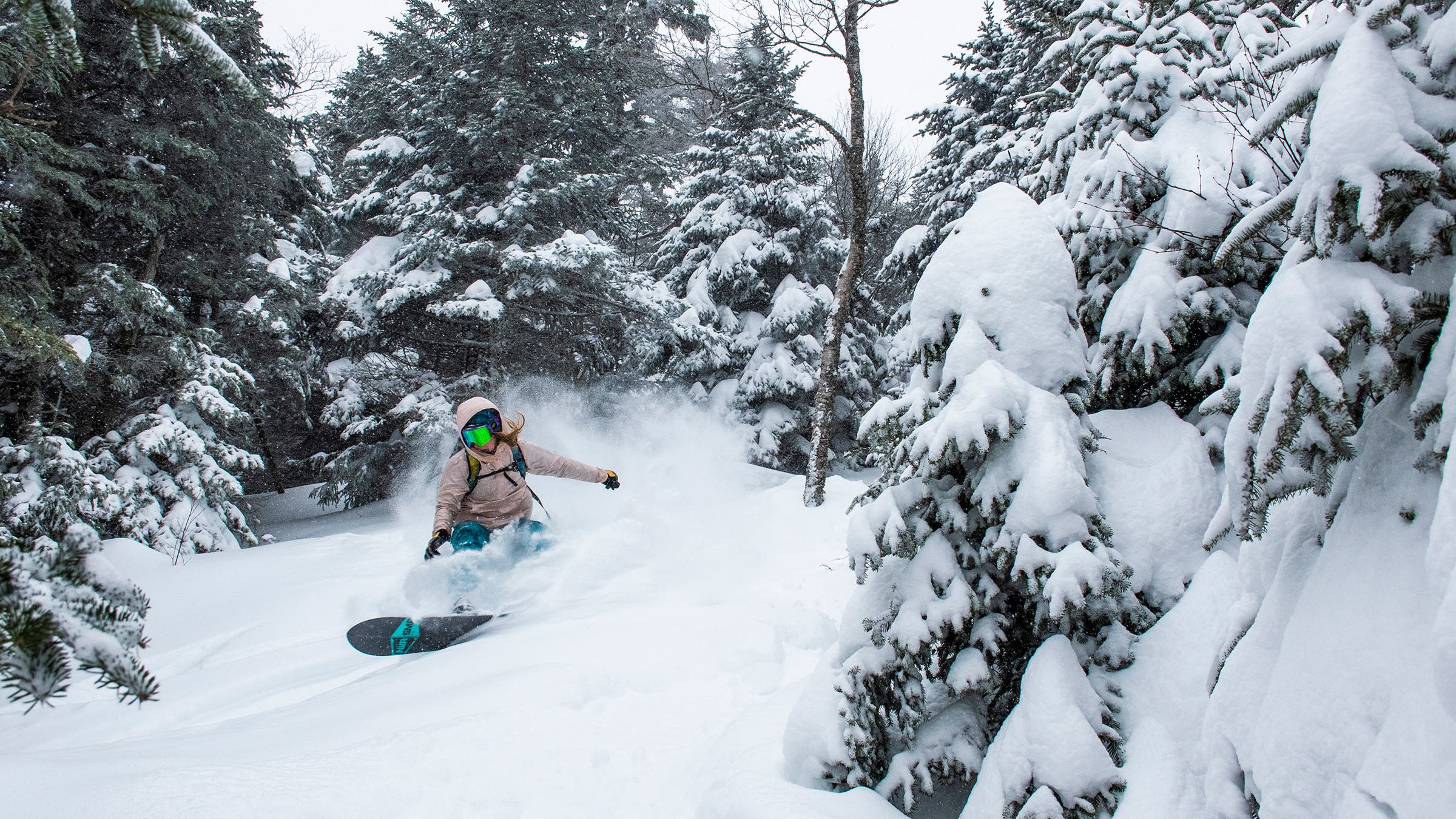 Rider at Jay Peak, Vermont