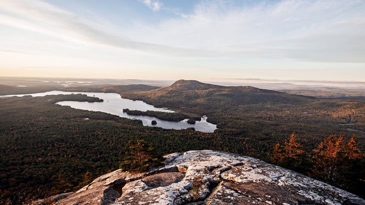 Onawa Lake and Borestone Mountain, Maine 