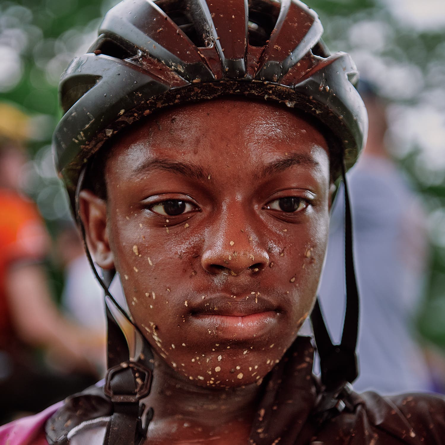 Naz after the Virginia High School cycling race