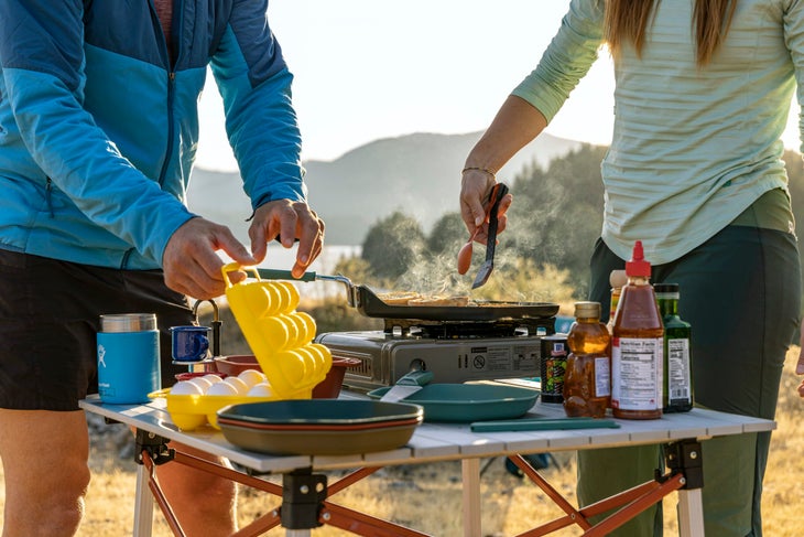 Whip up a breakfast feast on the nonstick Gerber ComplEAT Griddle