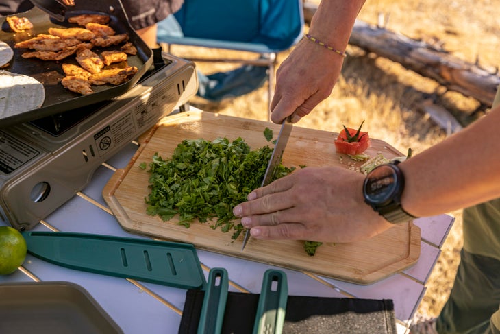 The six-piece Gerber ComplEAT Cutting Board Set