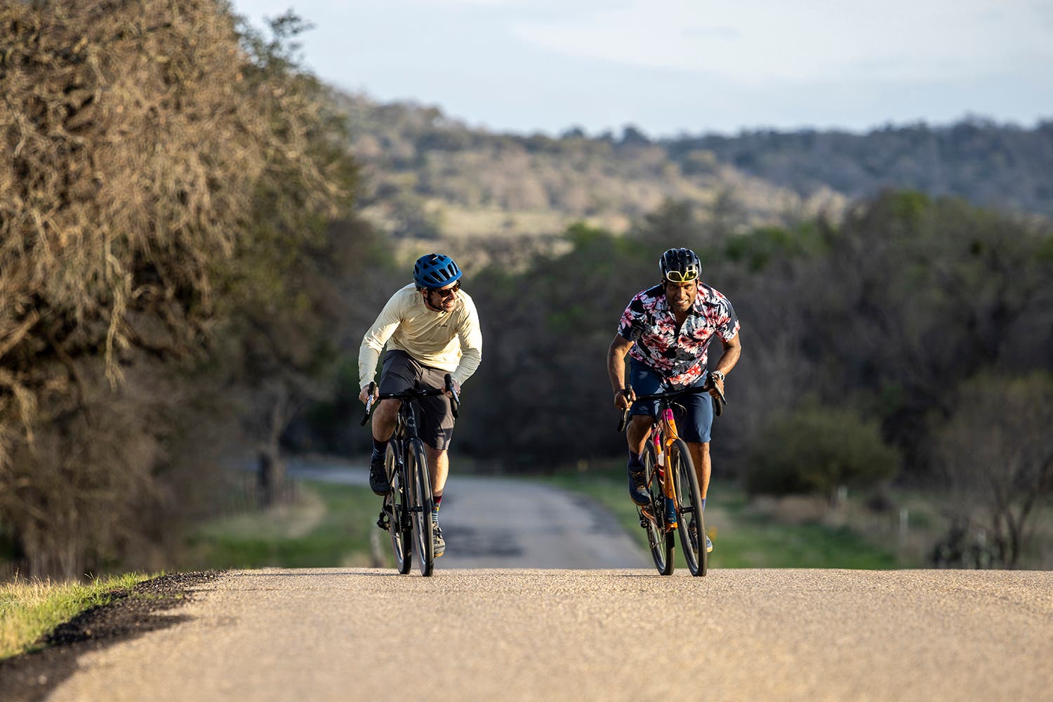 Biking through the Texas Hill Country