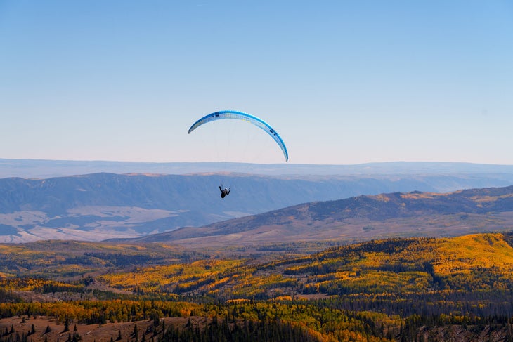 Paraglider in Utah