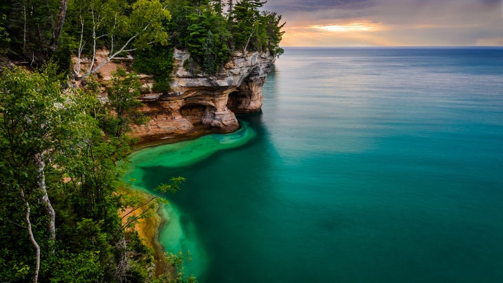 Pictured Rocks National Lakeshore, Lake Superior, Michigan