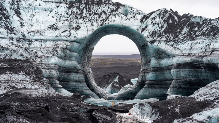 The largest of the Katla Ice Caves