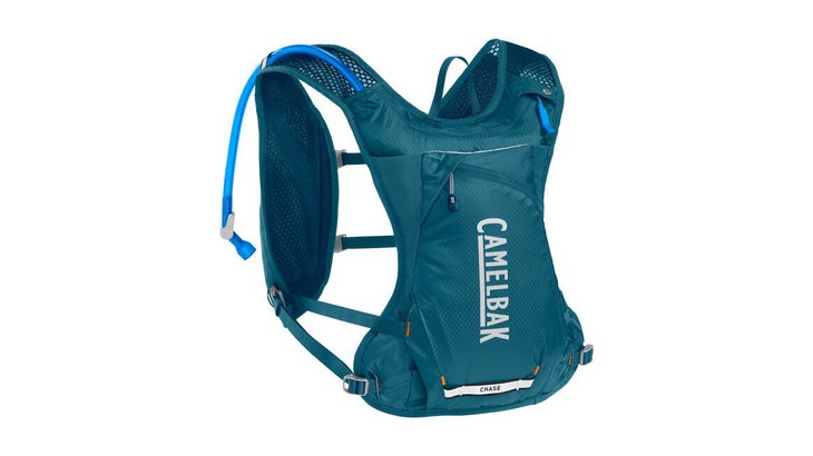 Camelbak hydration vest for carrying fluid on the run