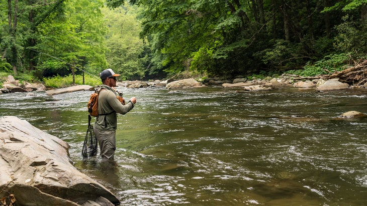 fly fishing Nantahala National Forest