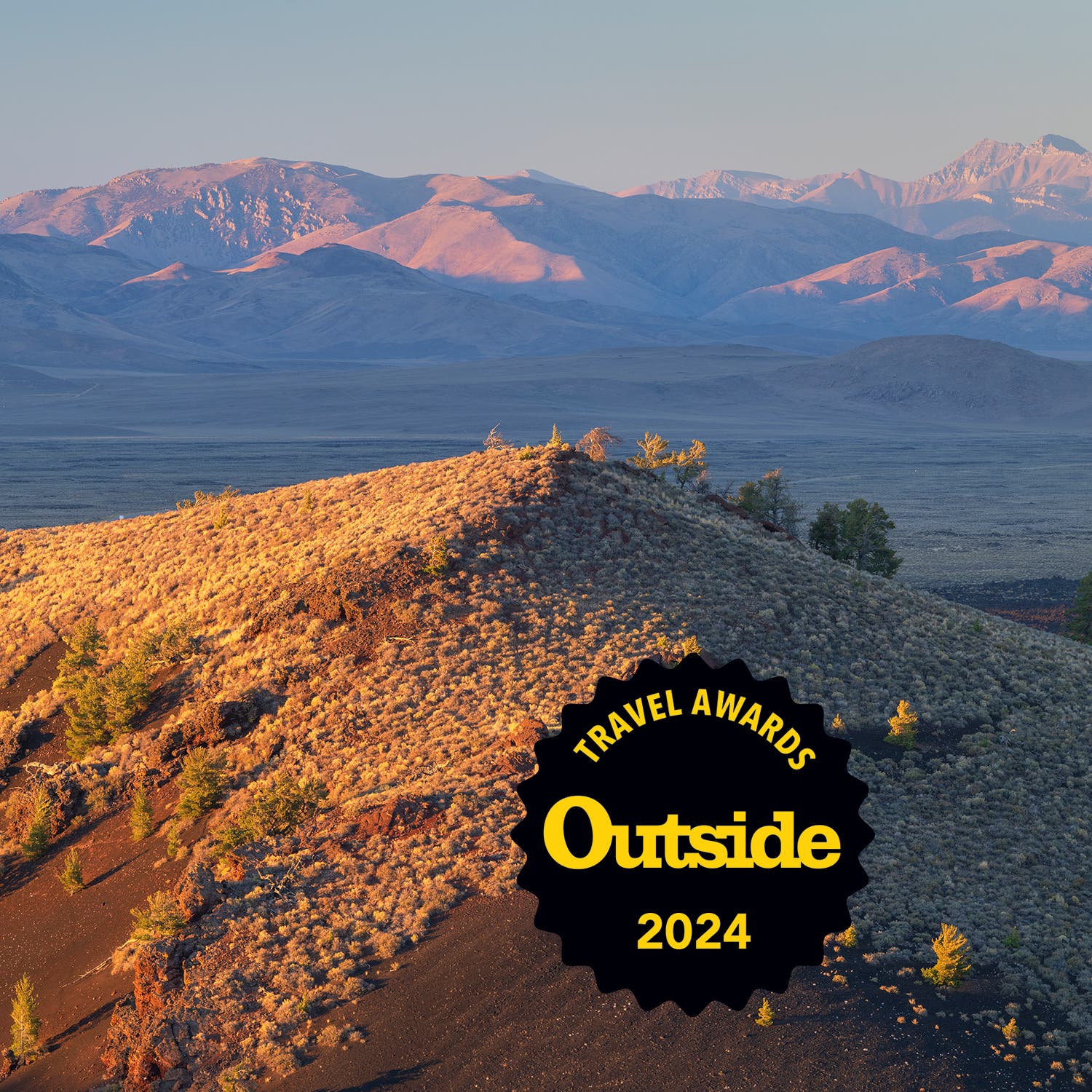 Sunrise at Craters of the Moon National Monument and Preserve, Idaho