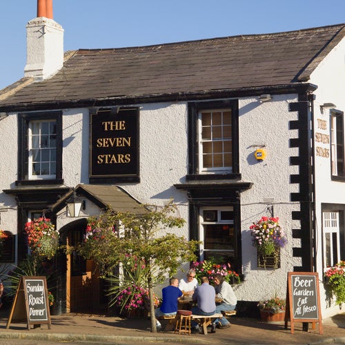The Seven Stars pub, south of Liverpool, England