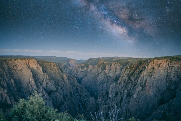 Black Canyon of the Gunnison Milkyway