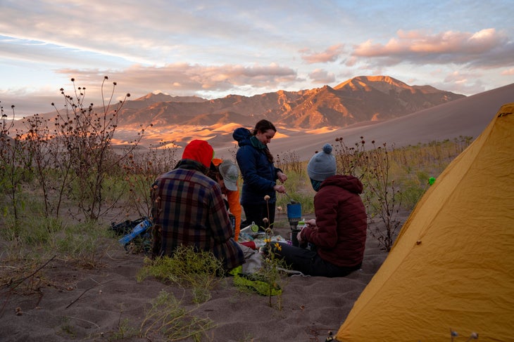 camping in great sand dunes national park