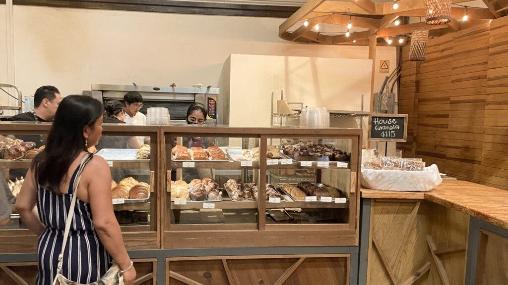 Cafe fare at Agricola, in El Pescadero, is centered around the bounty of the property’s 37 acres.