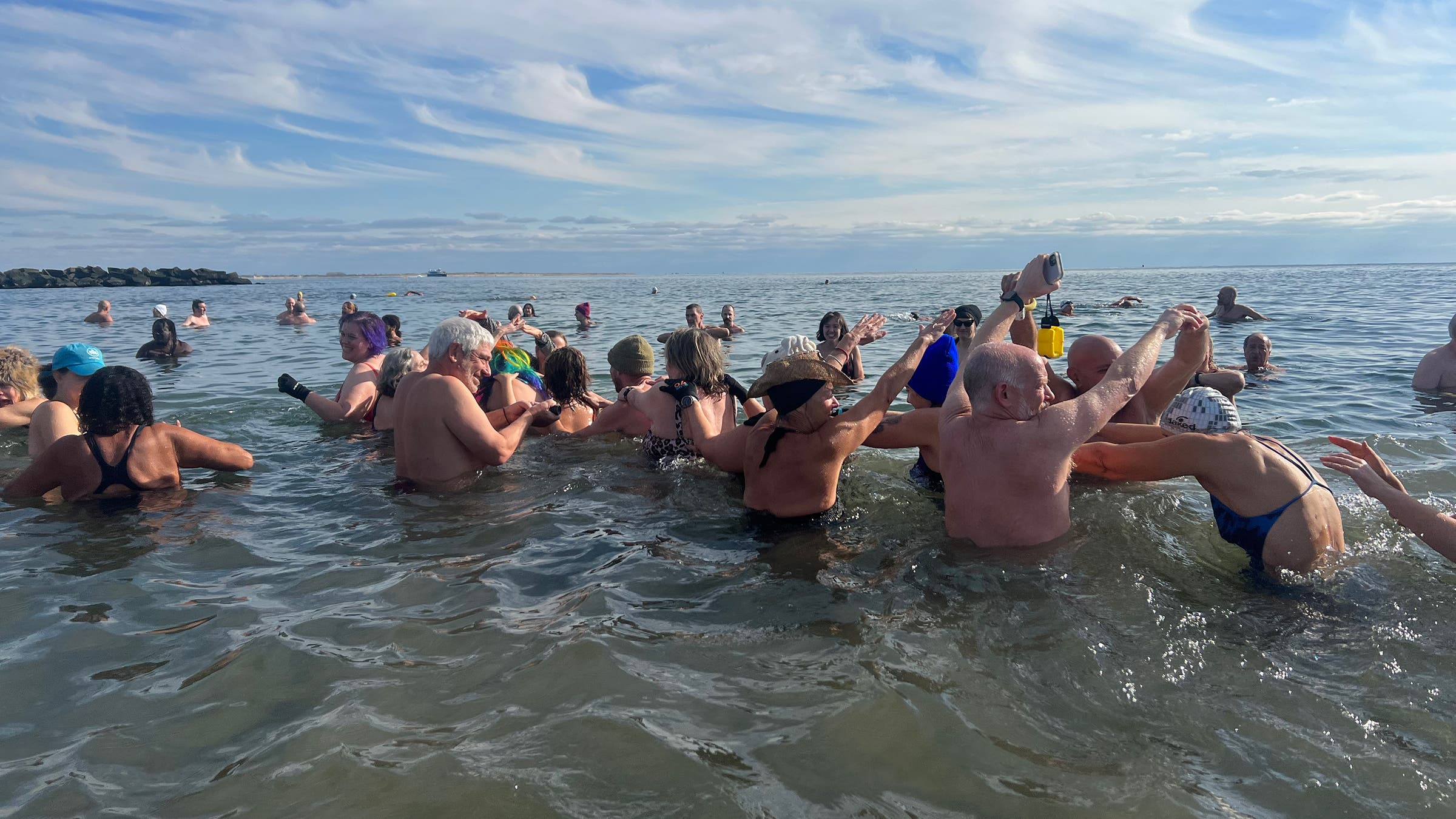 Coney Island Polar Bear Club is the oldest winter swimming club in the U.S.