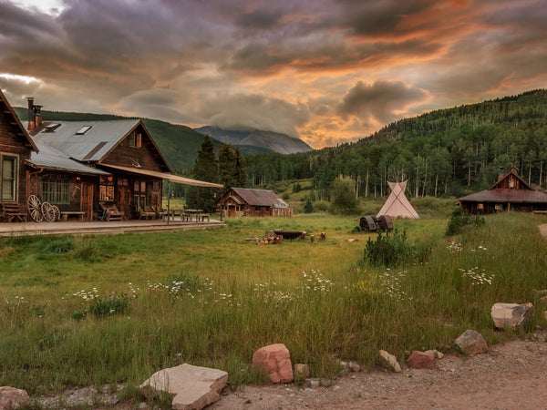 The settlement of Dunton was established in 1885 for gold and silver prospectors, but the nearest transportation was miles away. Its seclusion these days is a draw.